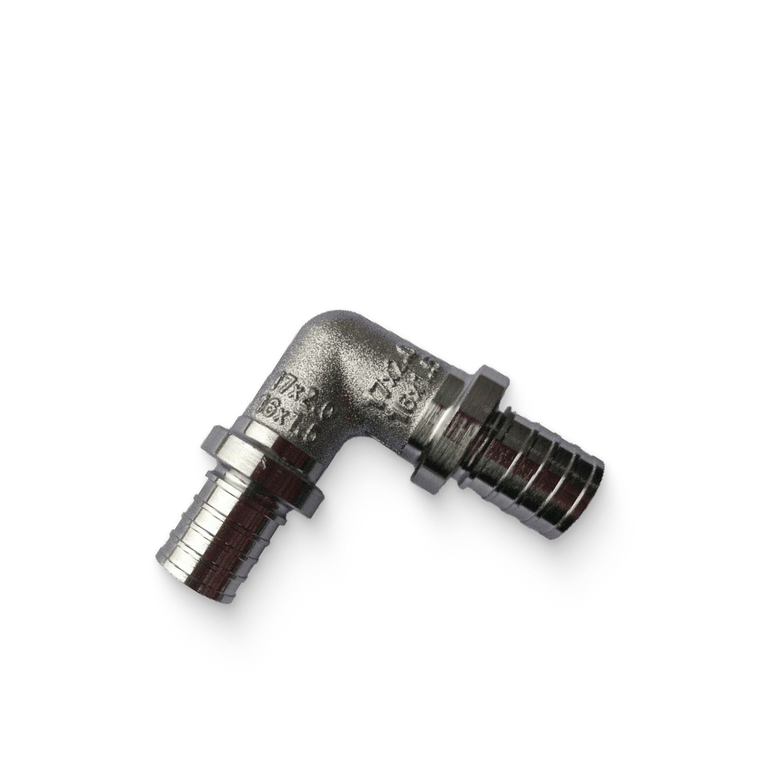 Угол аксиальный 17, Therm S, латунь хромированная