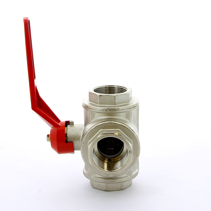 Кран ВВ 1'1/2 3-ходовой тип L ручка