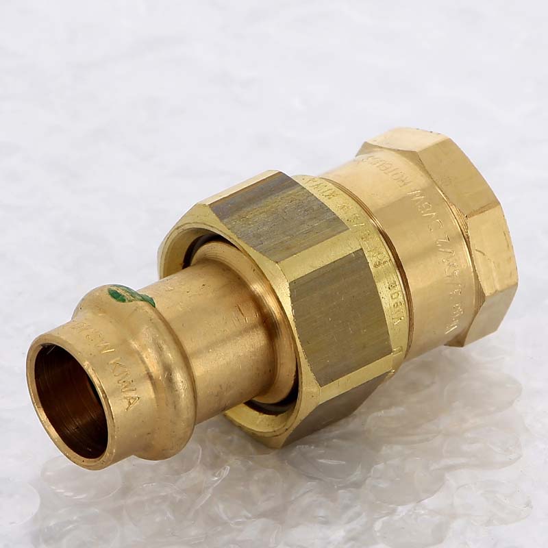 Муфта пресс-В 15x1/2' с разъемным соединением бронза Sanpress SC-Contur