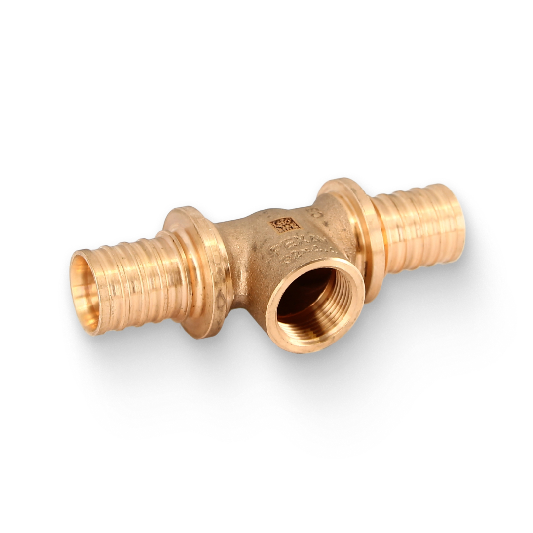 Тройник аксиальный В 32 х 3/4 х 32, RX+, бронза