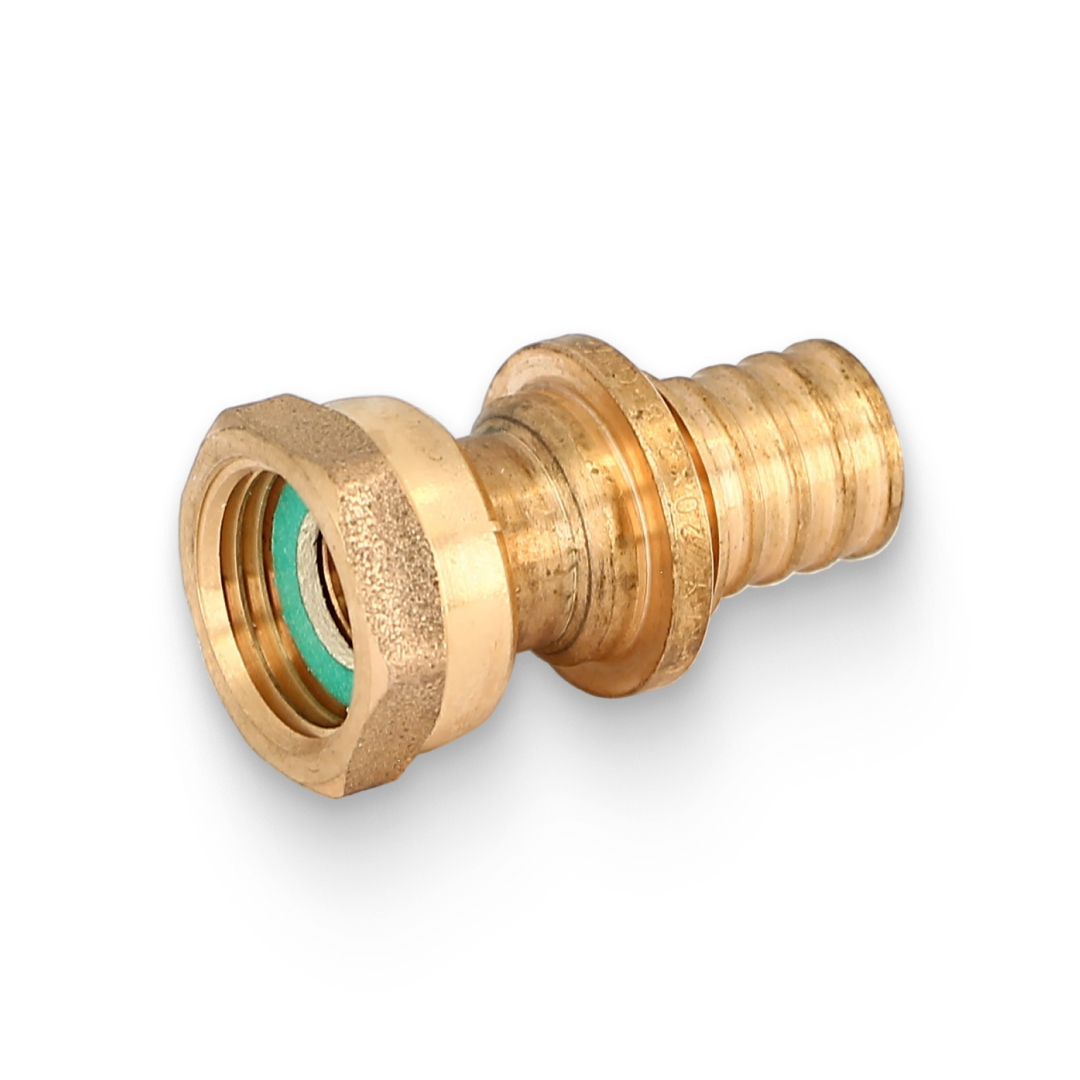 Муфта аксиальная с накидной гайкой В 20 х 1/2, RX+, бронза