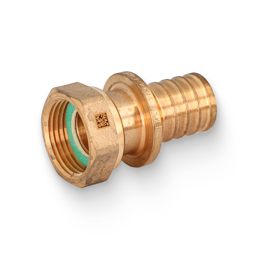 Муфта аксиальная с накидной гайкой В 32 х 1, RX+, бронза