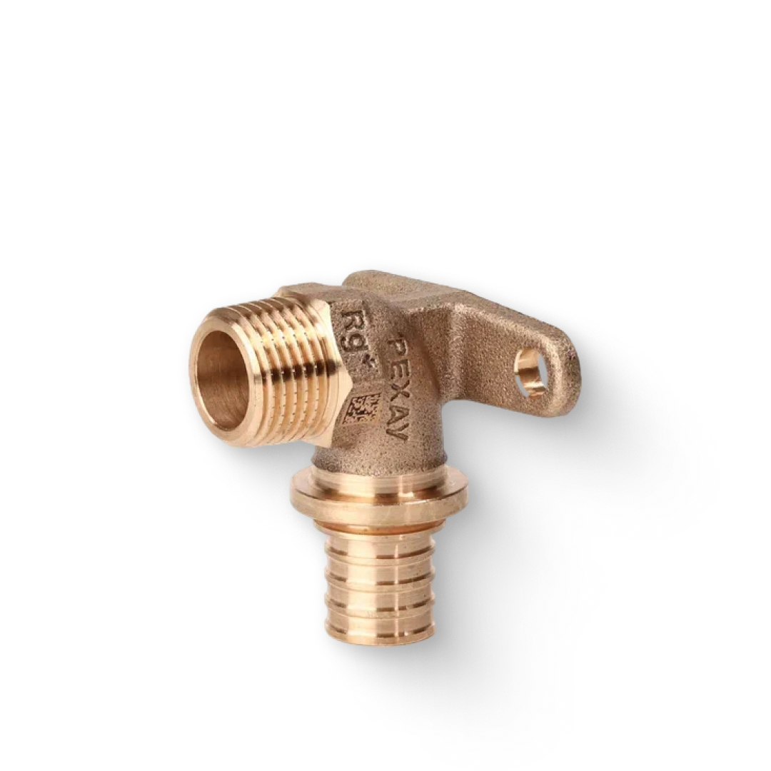 Угольник настенный REHAU RAUTITAN RX+ 20-R 1/2 с наружной резьбой 13660921001