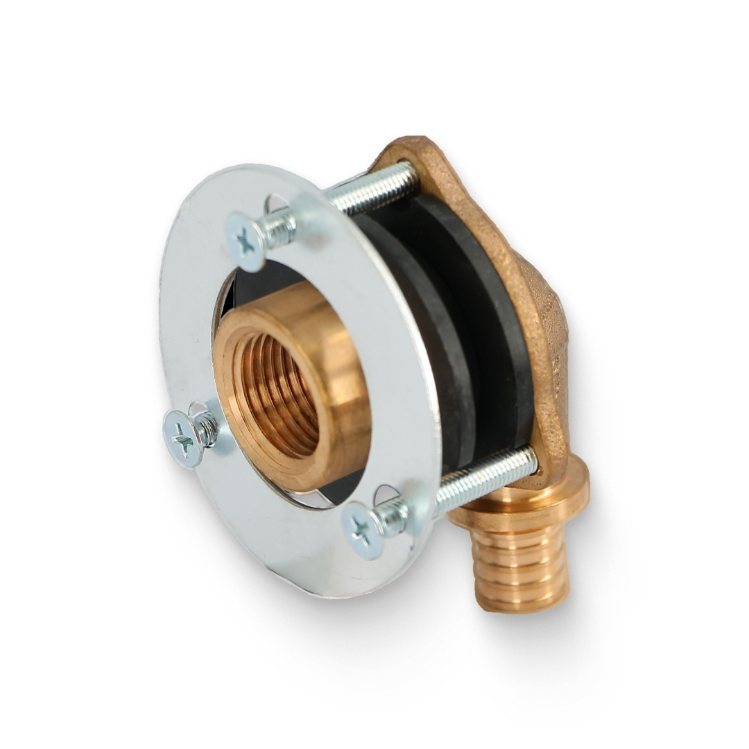 Водорозетка аксиальная В 28 х 1/2 х 16, RX+, для гипсокартонных плит, бронза