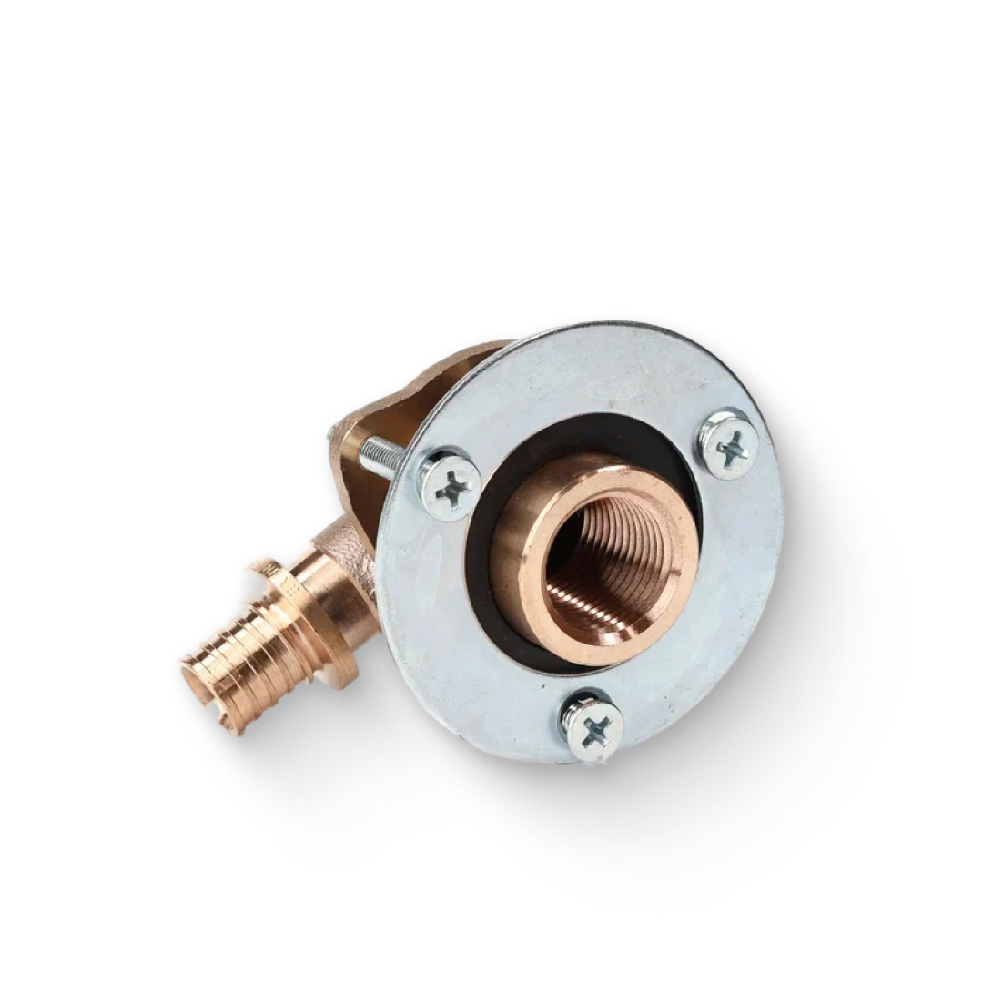 Угольник настенный REHAU RAUTITAN RX+ для гипсокартонных плит 20-Rp 1/2 x 28 мм 14563751001