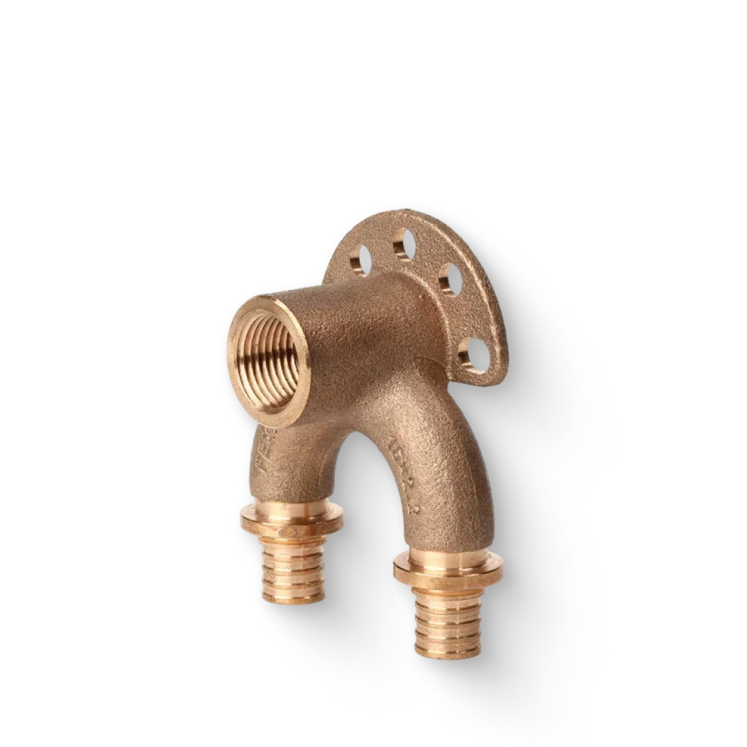 Угольник настенный проточный Rehau RAUTITAN RX+ 16/16-Rp 1/2 короткий 14564181001