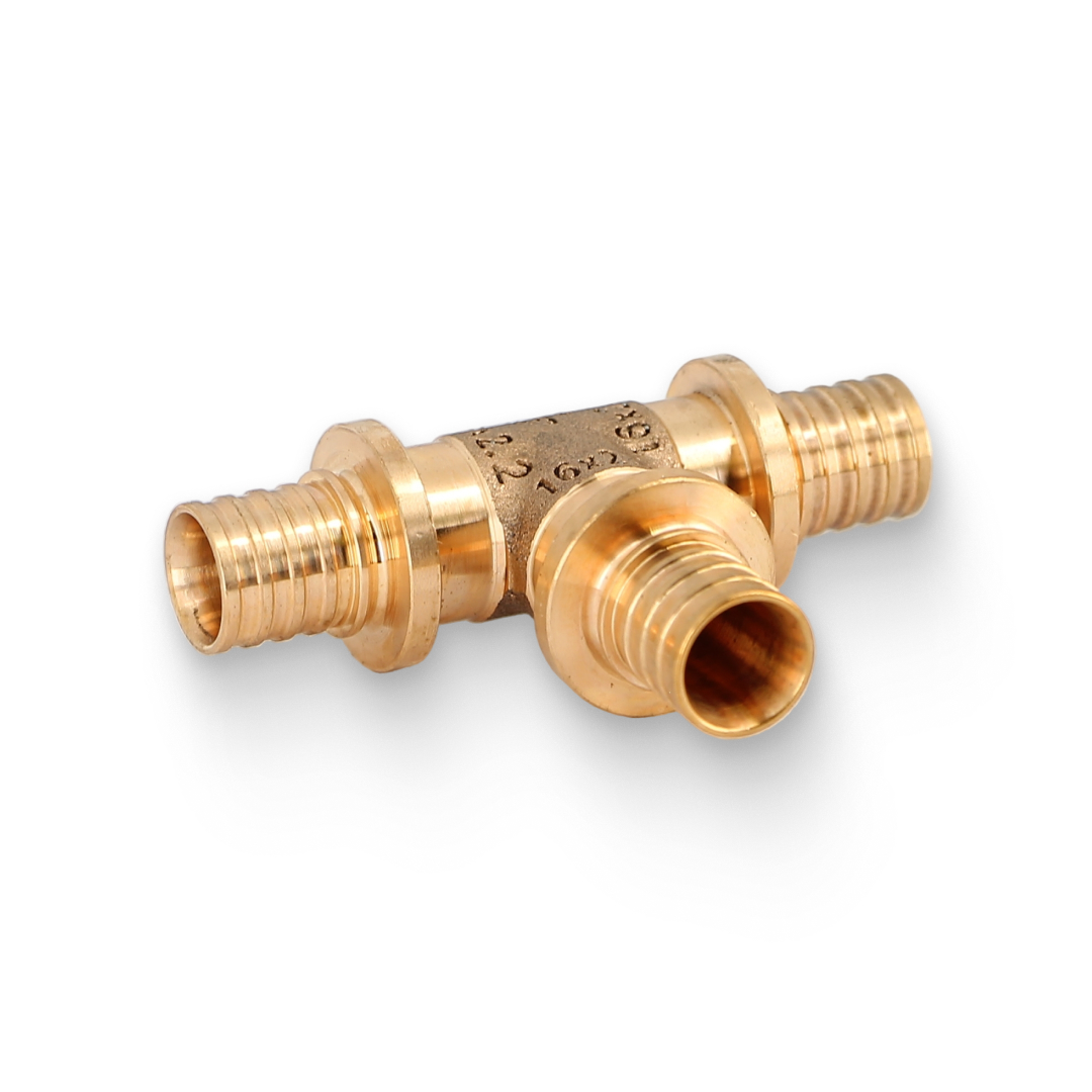 Тройник аксиальный 16, RX+, бронза