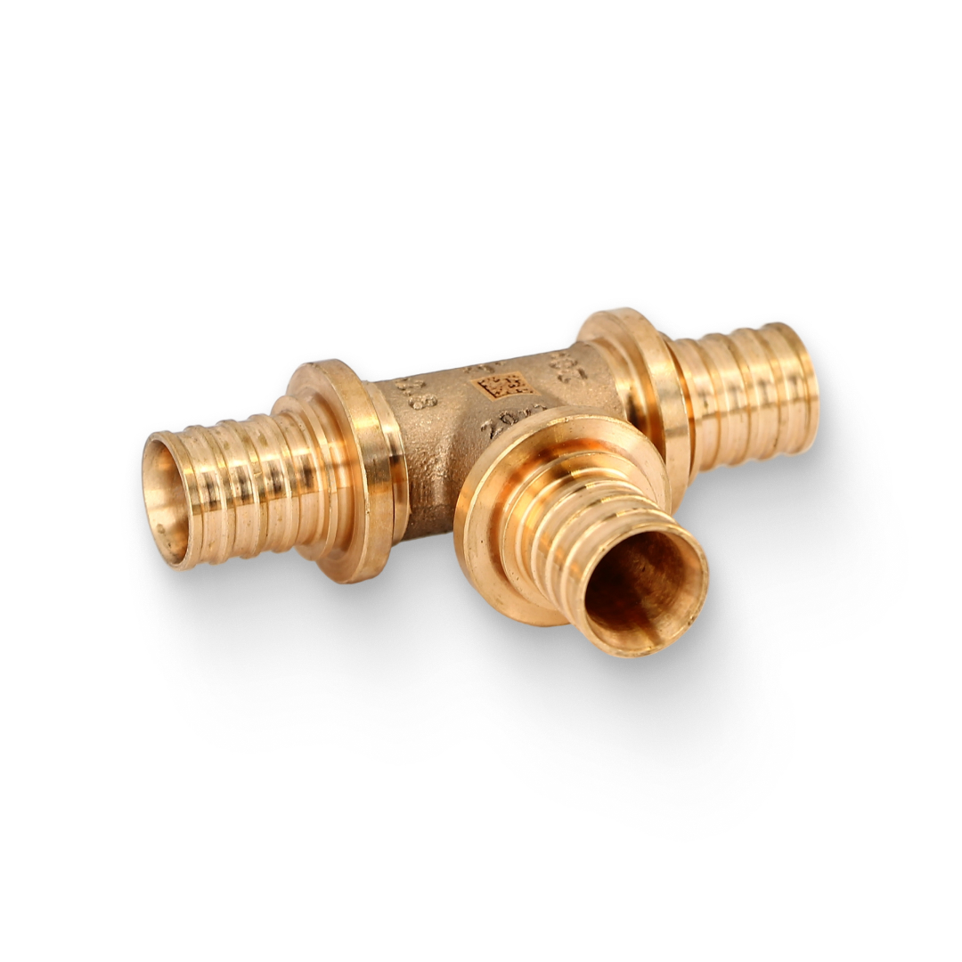 Тройник аксиальный 20, RX+, бронза