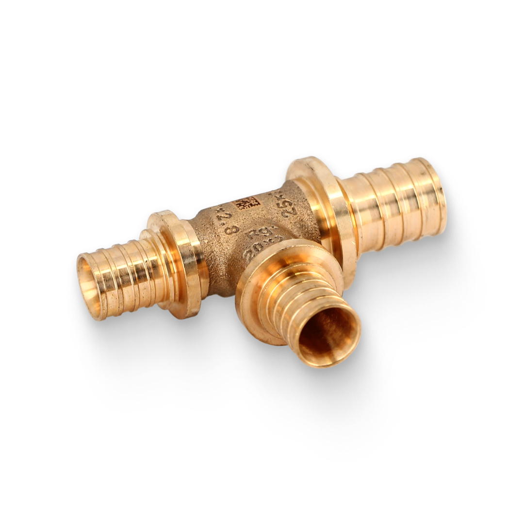 Тройник аксиальный 25 х 20 х 20, RX+, бронза