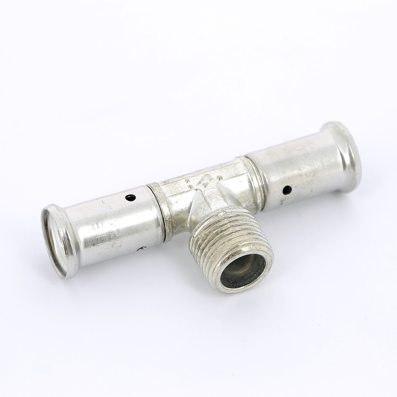 Тройник НР 16х1/2х16 пресс