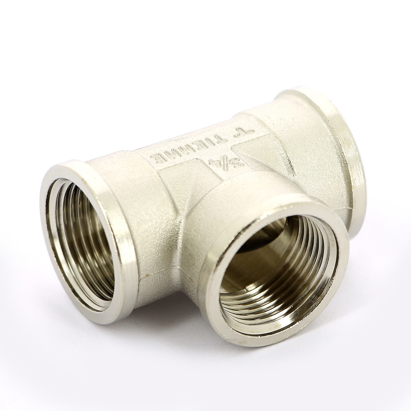 Тройник В 3/4' никелир.
