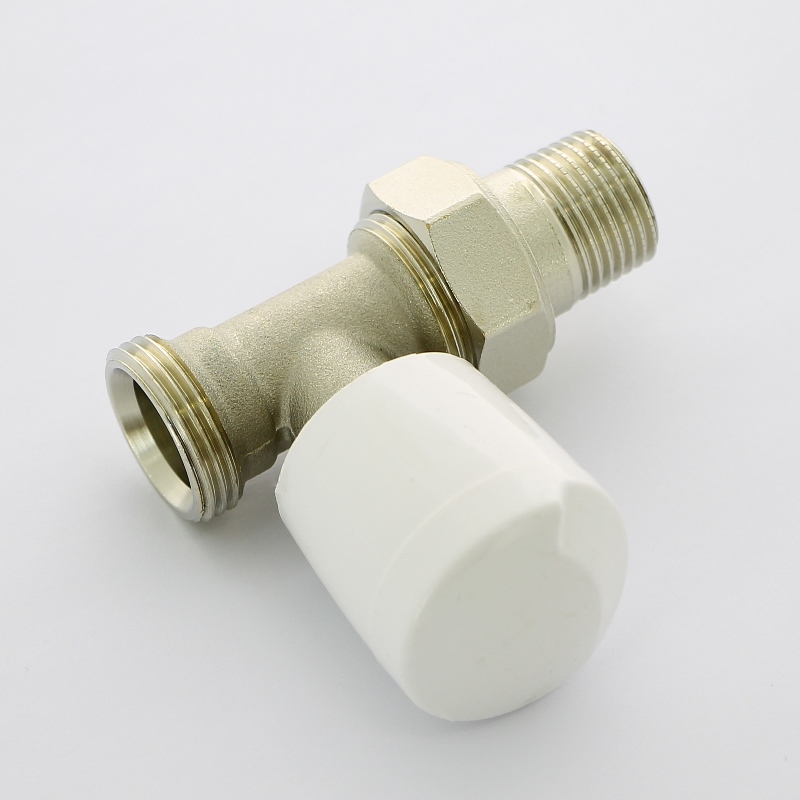 Вентиль ручной НН 1/2 х 3/4 ЕК с разъёмным соединением, никелированный