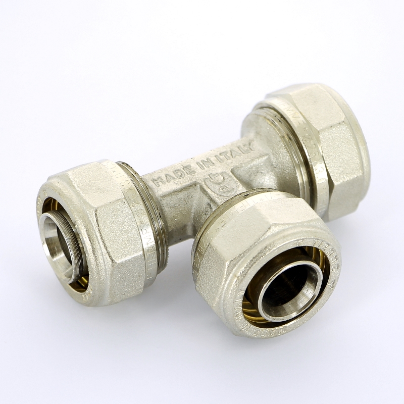 Тройник обж 26 никелир.