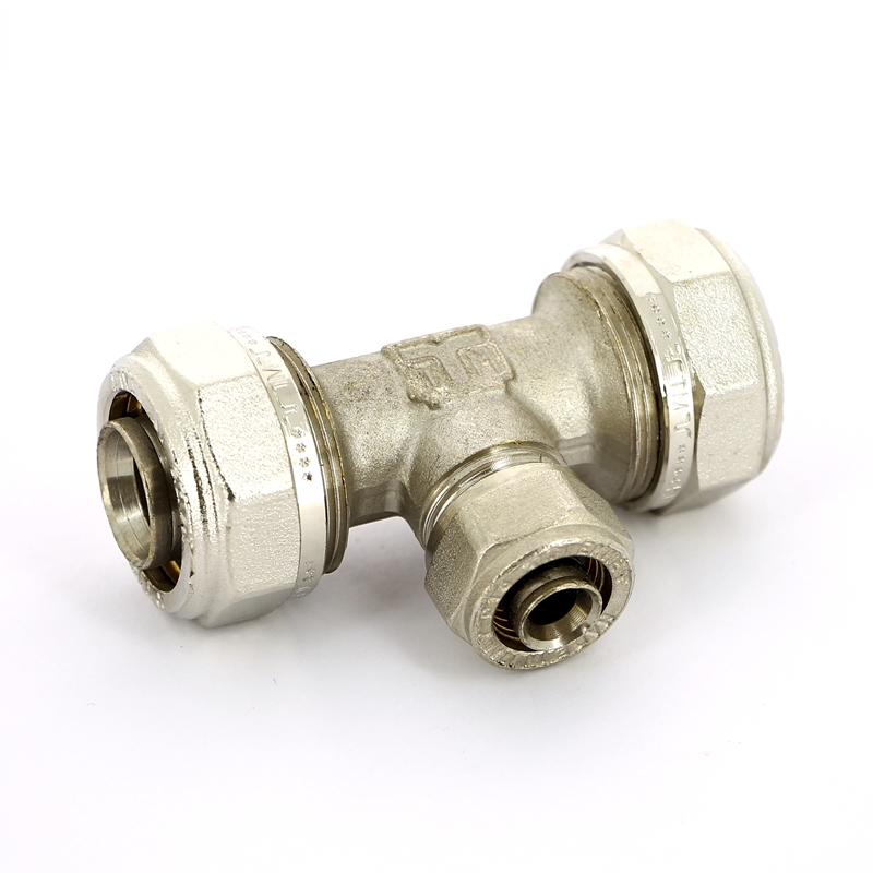 Тройник обж 26х16х26 никелир.