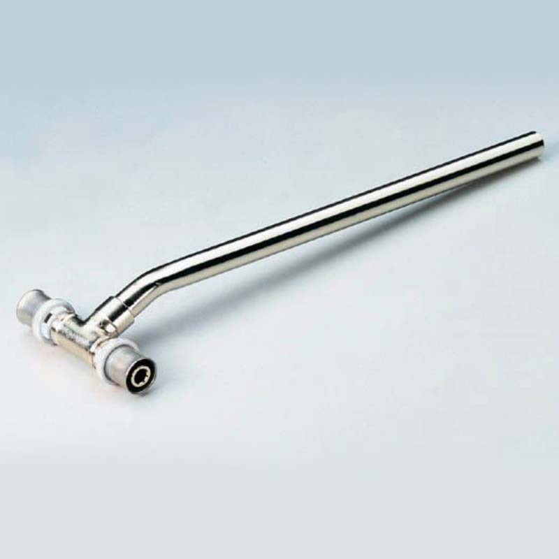 Тройник пресс 16 с трубкой d15 l=300мм для радиаторов