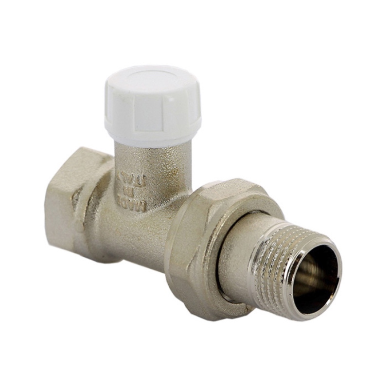 Вентиль обратный НВ 3/4 с разъёмным соединением, никелированный