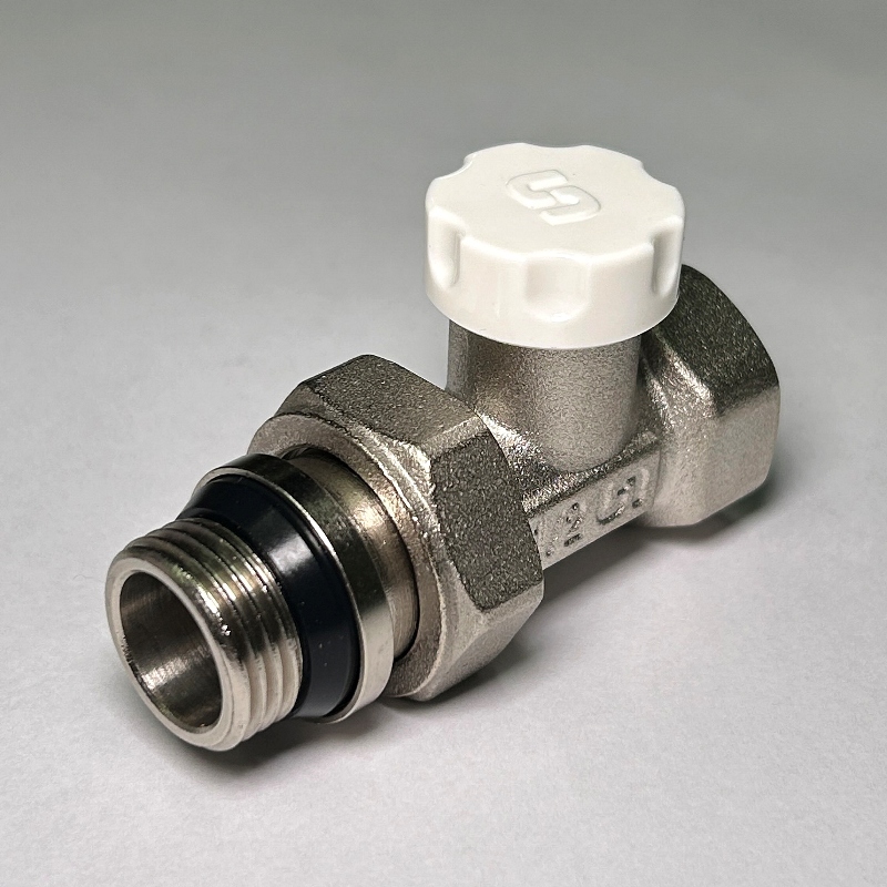 Вентиль обратный быстрого монтажа Uni-Fitt 1/2 НВ никелированный с разъемным соединением 171N2000