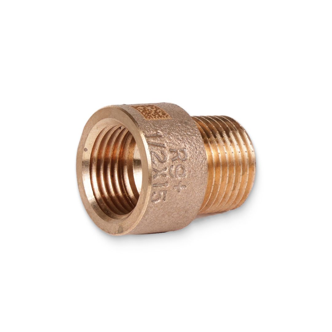 Удлинитель бронзовый REHAU Rautitan RX+ НВ 1/2 15 мм 18751041015