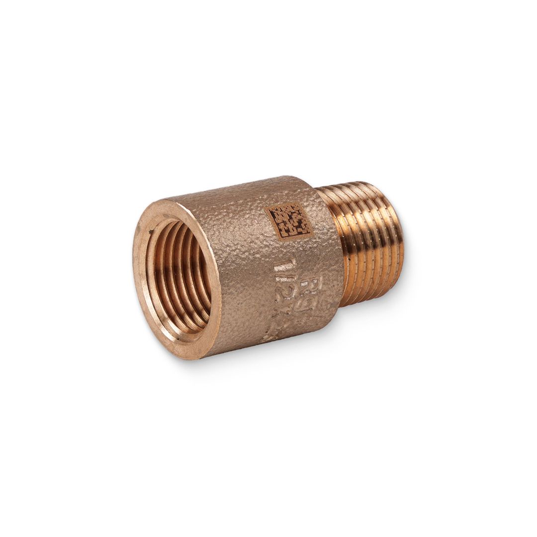 Удлинитель бронзовый REHAU Rautitan RX+ НВ 1/2 25 мм 18751041025