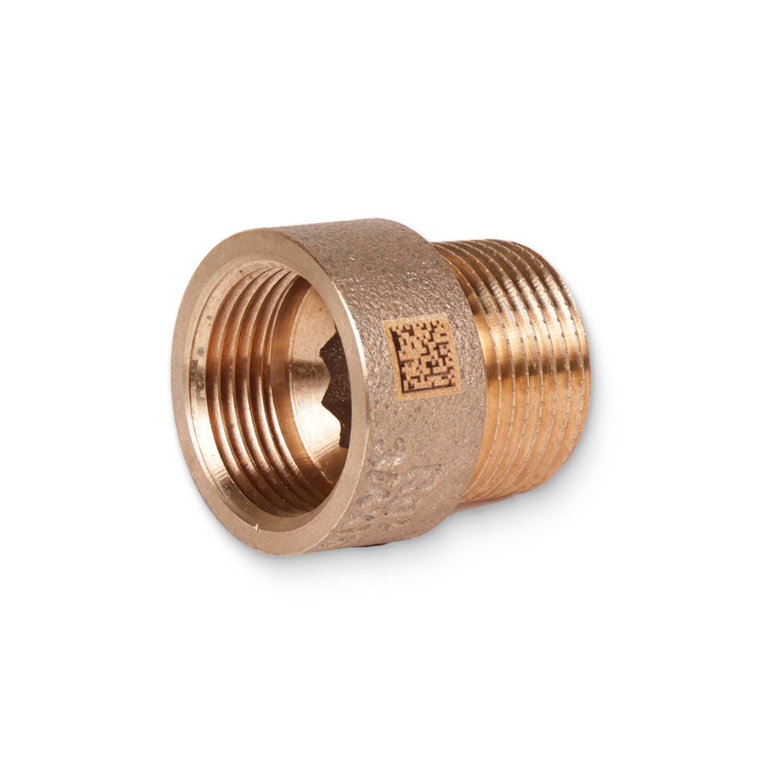 Удлинитель бронзовый REHAU Rautitan RX+ НВ 3/4 15 мм 18751051015