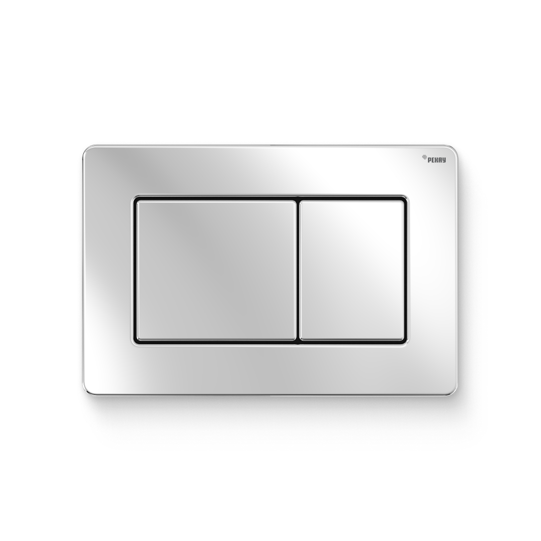 Кнопка смыва РЕХАУ NOVA QUAD STEEL нержавеющая сталь, цвет нержавеющая сталь, глянцевый