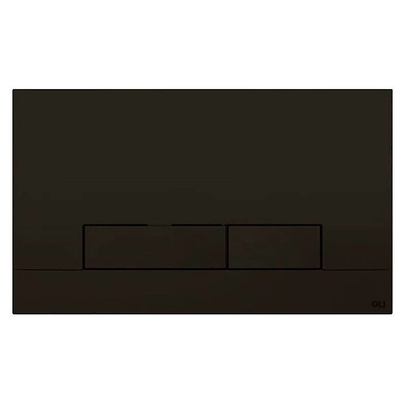 Кнопка смыва OLIpure NARROW 192903/148303, пластик, черный