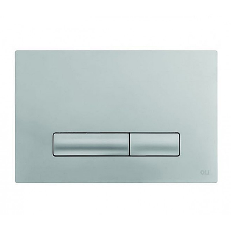 Кнопка смыва OLIpure GLAM 192906/139180, пластик, матовый хром