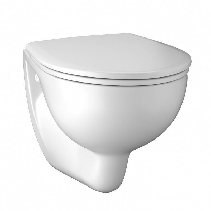 Комплект инсталляция Geberit Duofix Delta 458.122.21.1 и унитаз Kolo Rekord K93120000 с сиденьем SoftClose 458.122.21.1/K93120000/K90121000