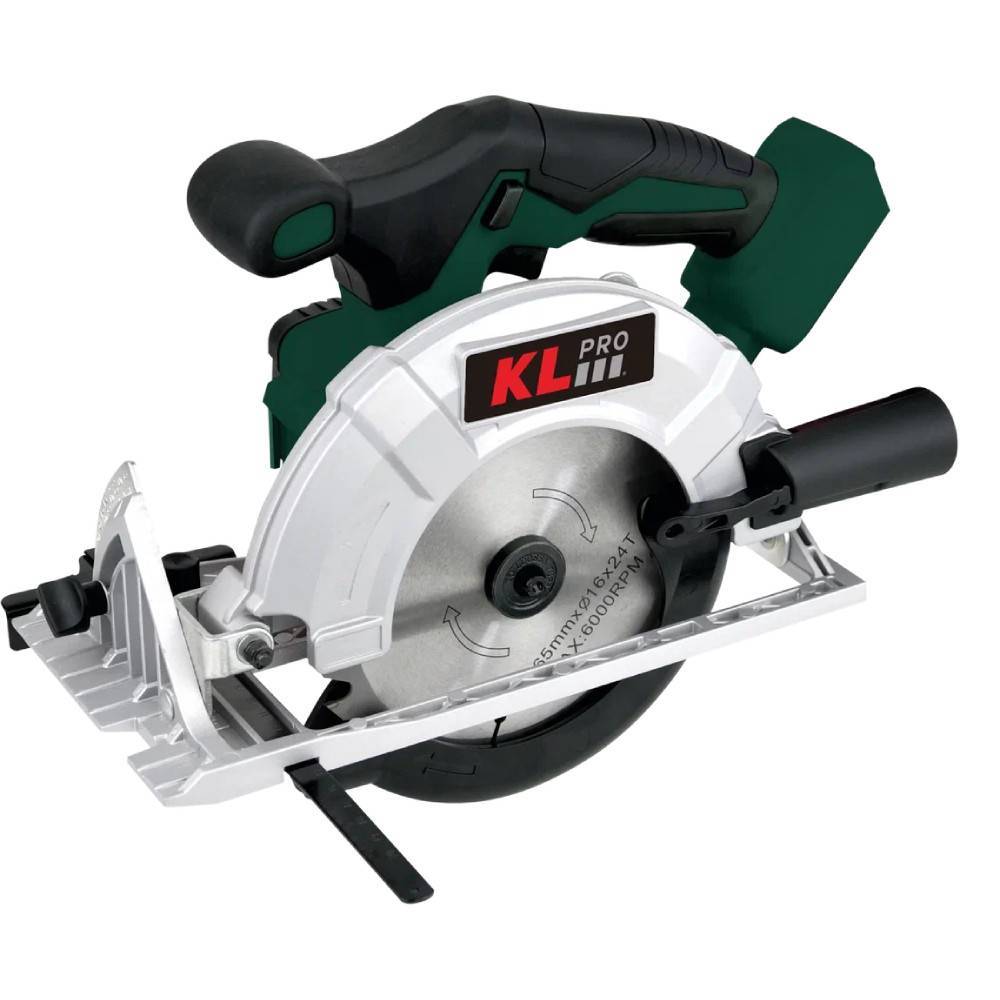 Пила циркулярная аккумуляторная бесщеточная KLpro KLDAT18B-50 18 В 5.0 Ач KLDAT18B-50