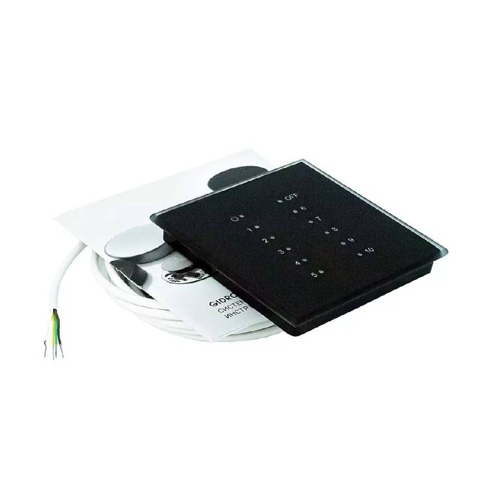 Радиоприемник Gidrolock NEW 12 LED черный RAL 9005 9003