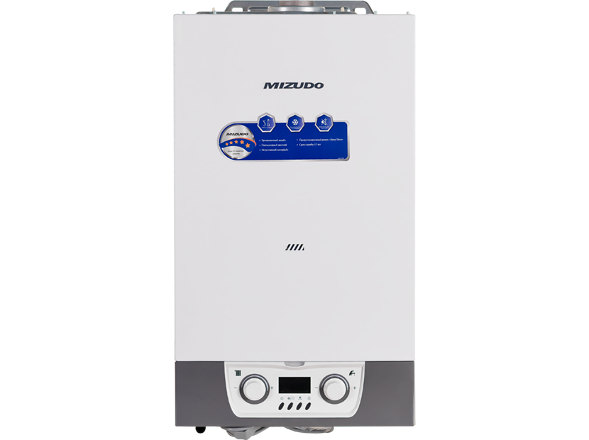 Котел газовый настенный MIZUDO M24TB двухконтурный битермический теплообменник 1130964