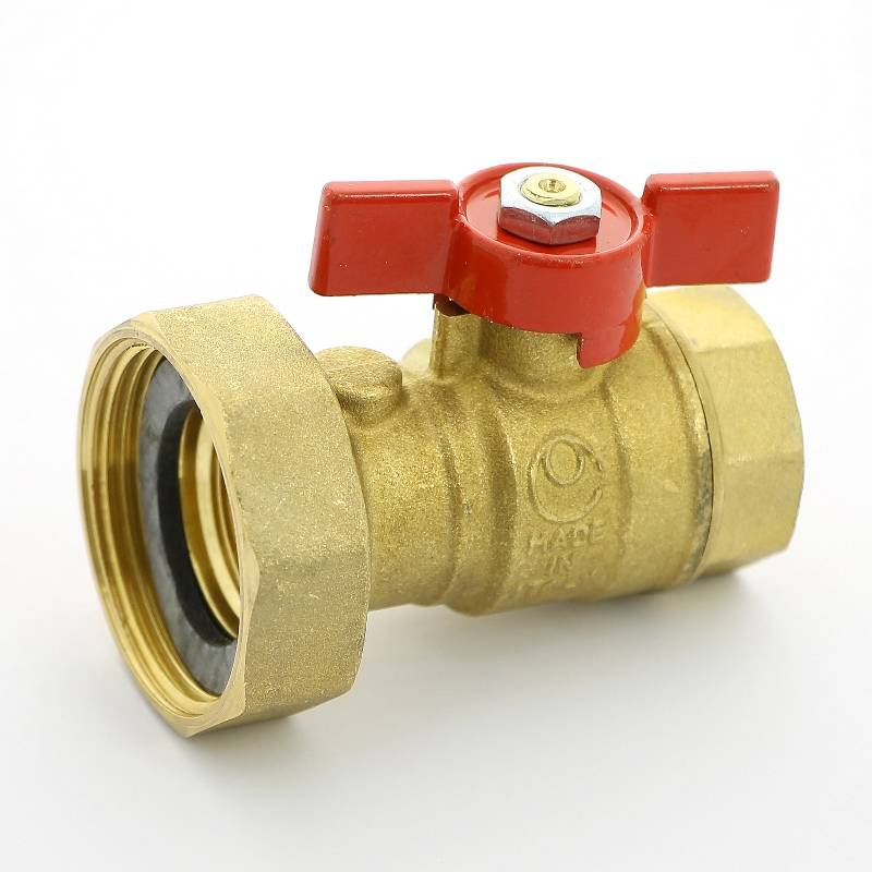 Кран шаровой Uni-Fitt 1x1 1/2 ВВ с накидной гайкой и уплотнением 117G4600