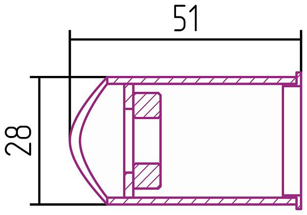 Модуль скрытого подключения Сунержа для МЭМ d 28 мм золото 03-1522-0028