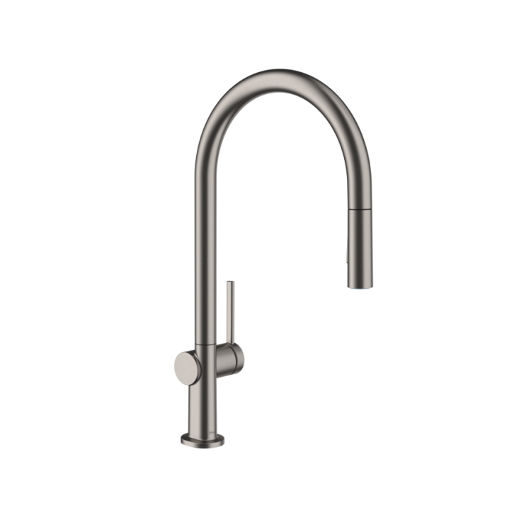 Смеситель для кухни Hansgrohe Talis M54 хром черный брашированный 72800340