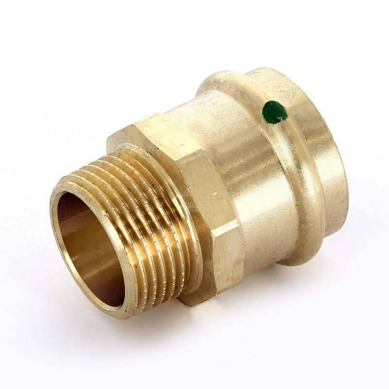 Муфта переходная пресс-Н Viega Sanpress бронза 35x1 297947