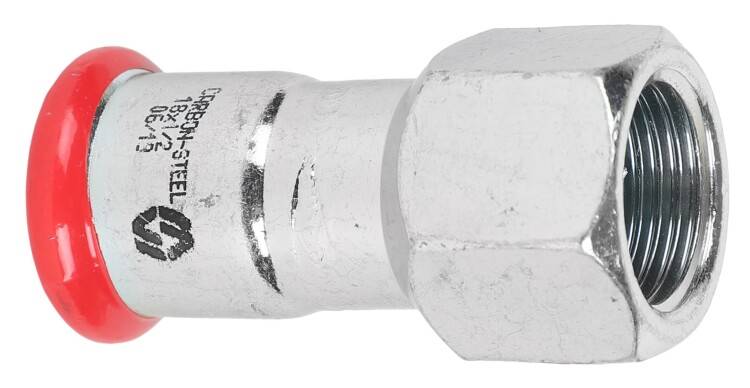 Муфта STOUT 22x1/2 ВР пресс оцинкованная сталь CF5210604