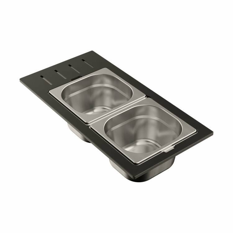 Контейнер OMOIKIRI DC-02-2 433x220x65 мм нержавеющая сталь 4999075