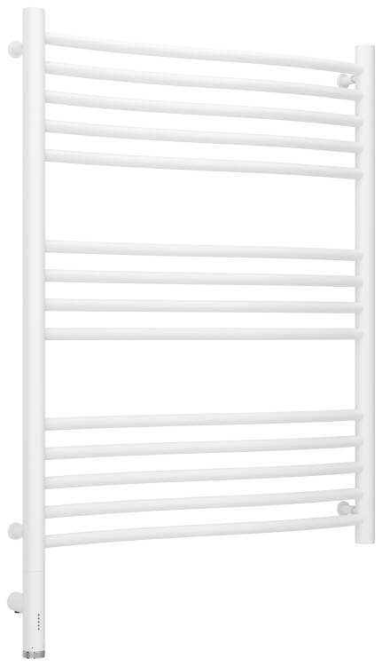 Полотенцесушитель электрический Сунержа Флюид 3.0 800x600 мм слева белый матовый 30-5820-8060