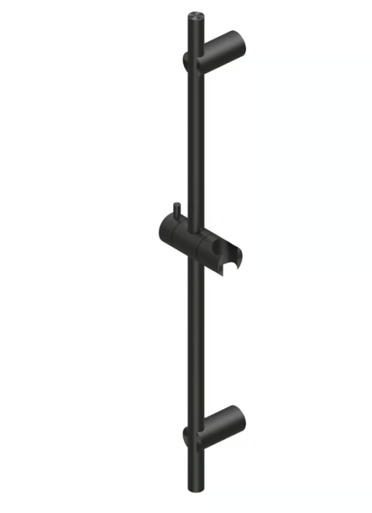 Штанга для душа Quadro design 600 мм золото черное TS6000ON