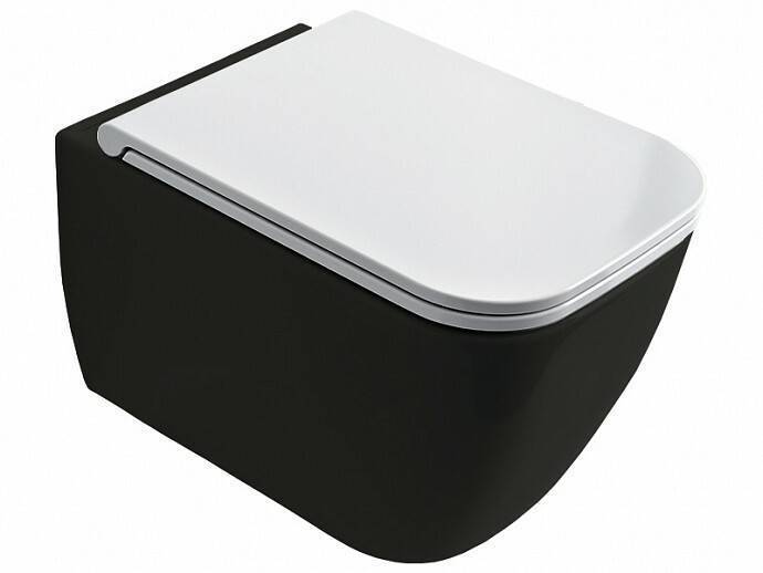 Унитаз подвесной Scarabeo Teorema 2.0 360x520x350 мм BIOKER Lava 5126CL37BK