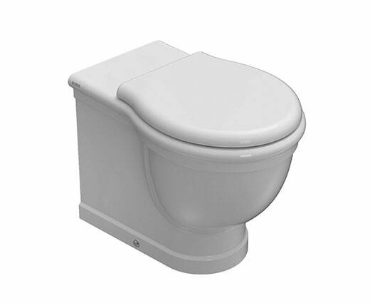 Унитаз напольный Globo Paestum 380х570х410 мм белый PA025.BI