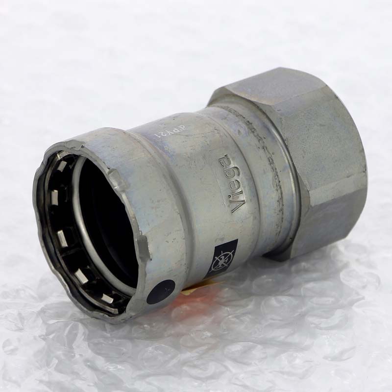 Муфта переходная пресс-В Viega Megapress 1 оцинкованная сталь 695354