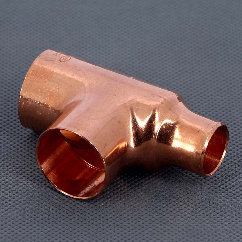 Тройник медный Viega под пайку 28х18х28 мм 113032