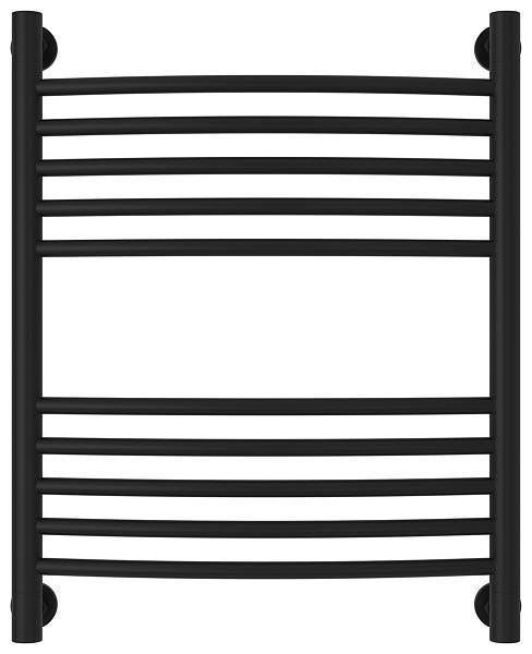 Полотенцесушитель водяной Сунержа Богема с полкой 500x600 мм матовый черный 31-0221-6050