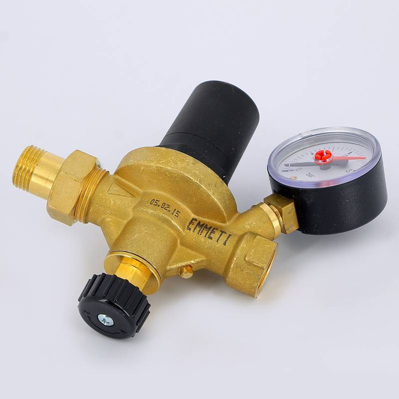 Клапан подпиточный Emmeti 1/2 НВ с манометром 00200614