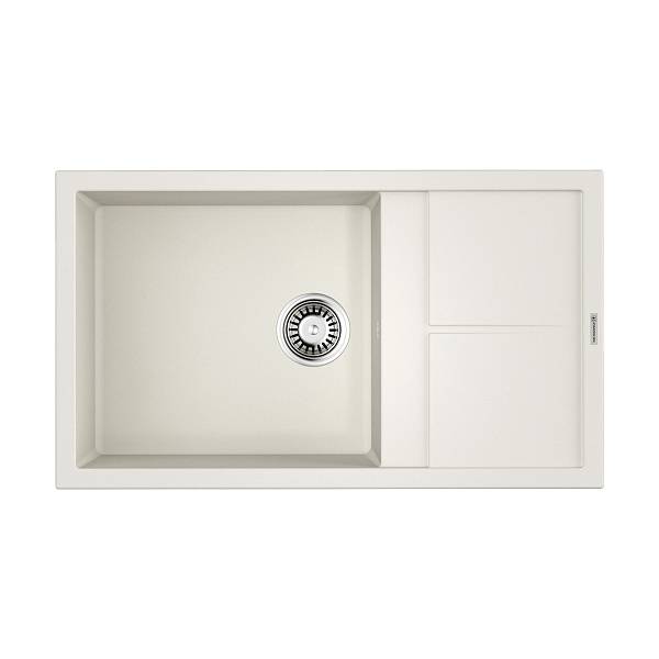 Кухонная мойка Omoikiri Sumi 86-WH Tetogranit 86x50 см белый 4993649