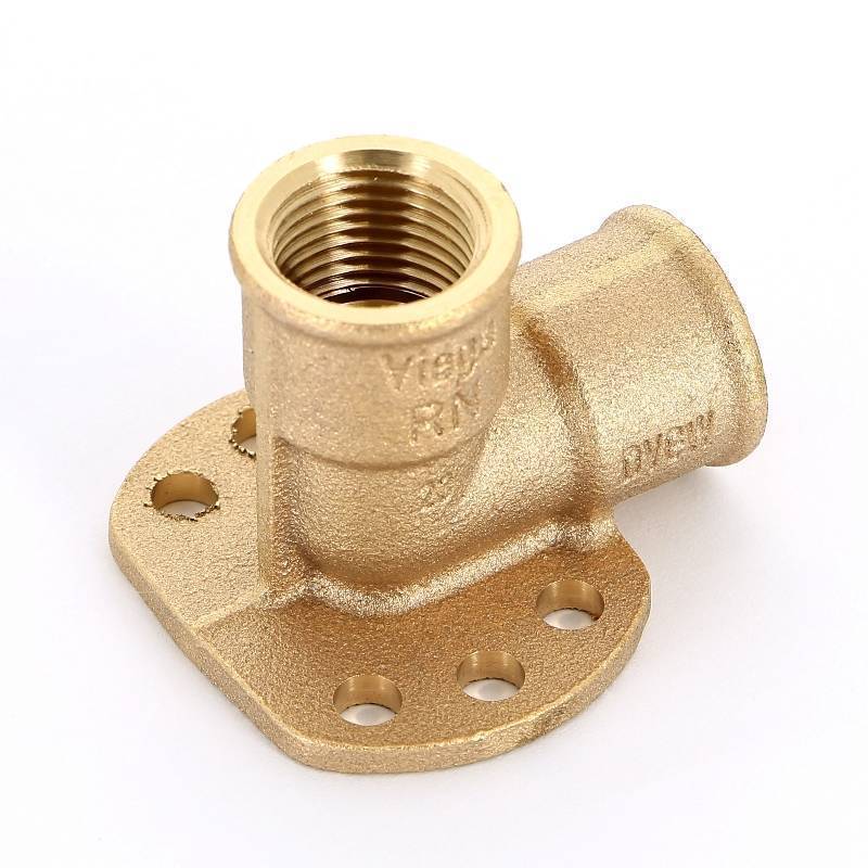 Водорозетка Viega 1/2х1/2 ВВ бронза 259778