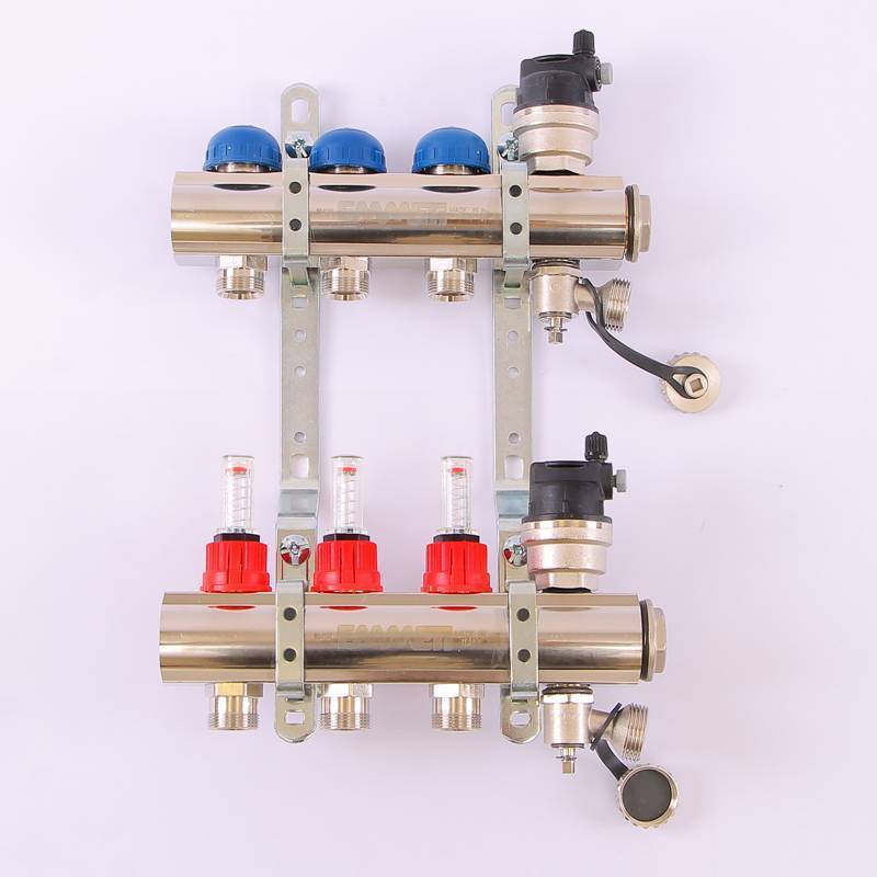 Коллекторная группа Emmeti TOPWAY с расходомерами 1 x M24x19 3 выхода 01298182