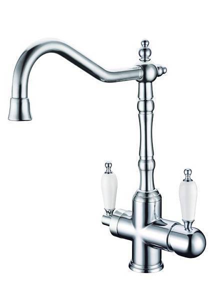 Смеситель для кухни Boheme Tradizionale Chromo с фильтром для питьевой воды хром 113