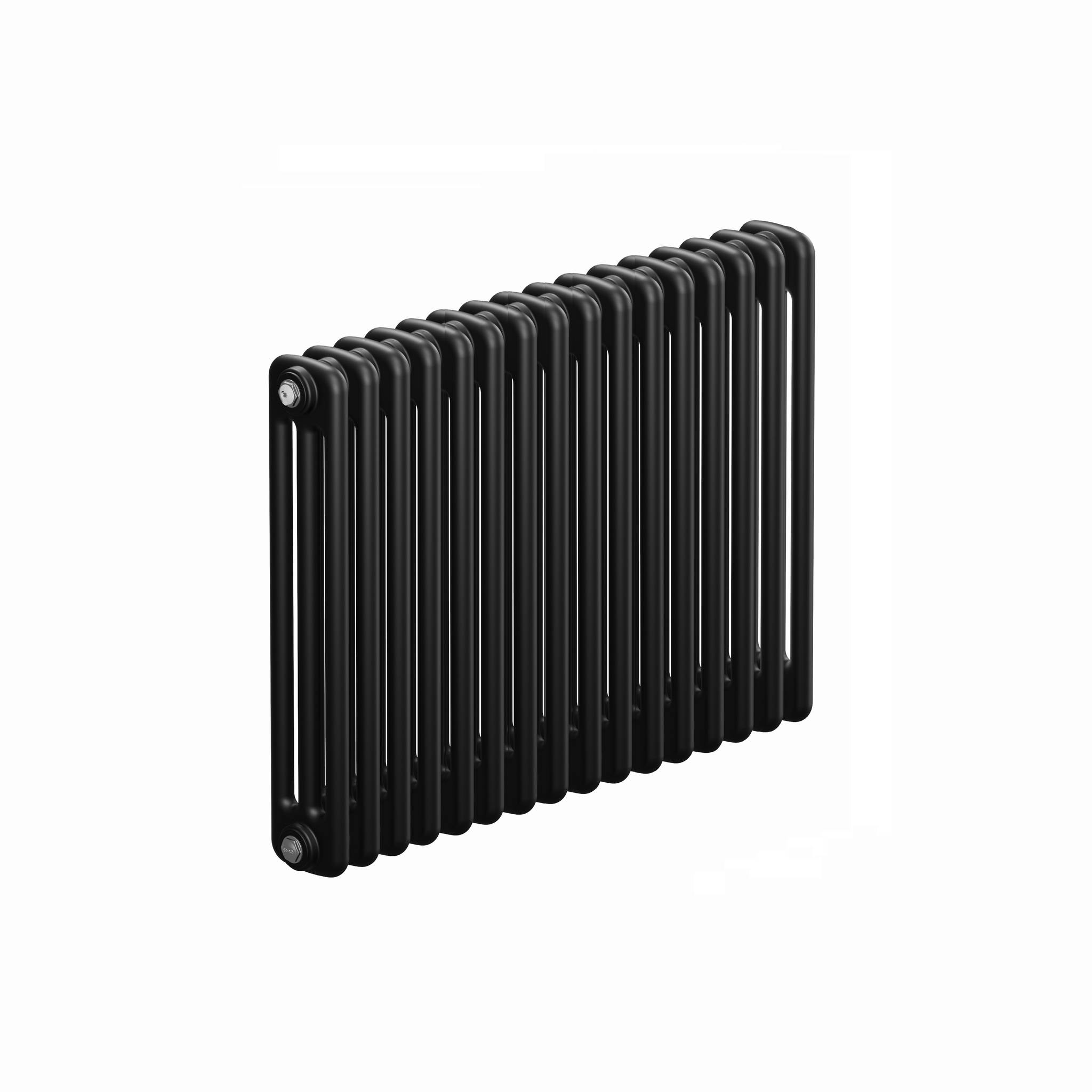 Радиатор стальной трубчатый Rifar TUBOG 16 секций боковое подключение Антрацит TUB -16-AN